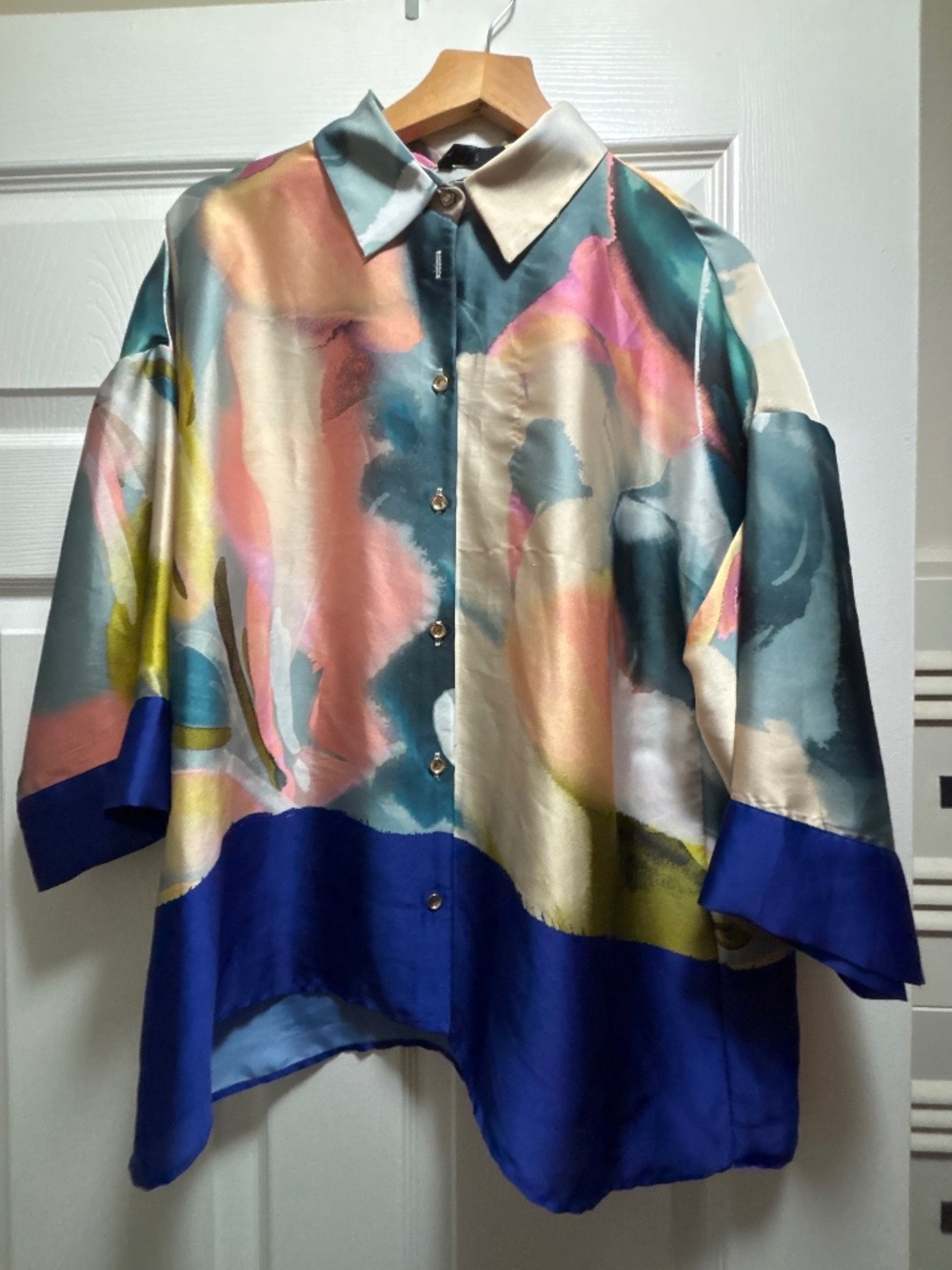 Zara Multi Color Blouse